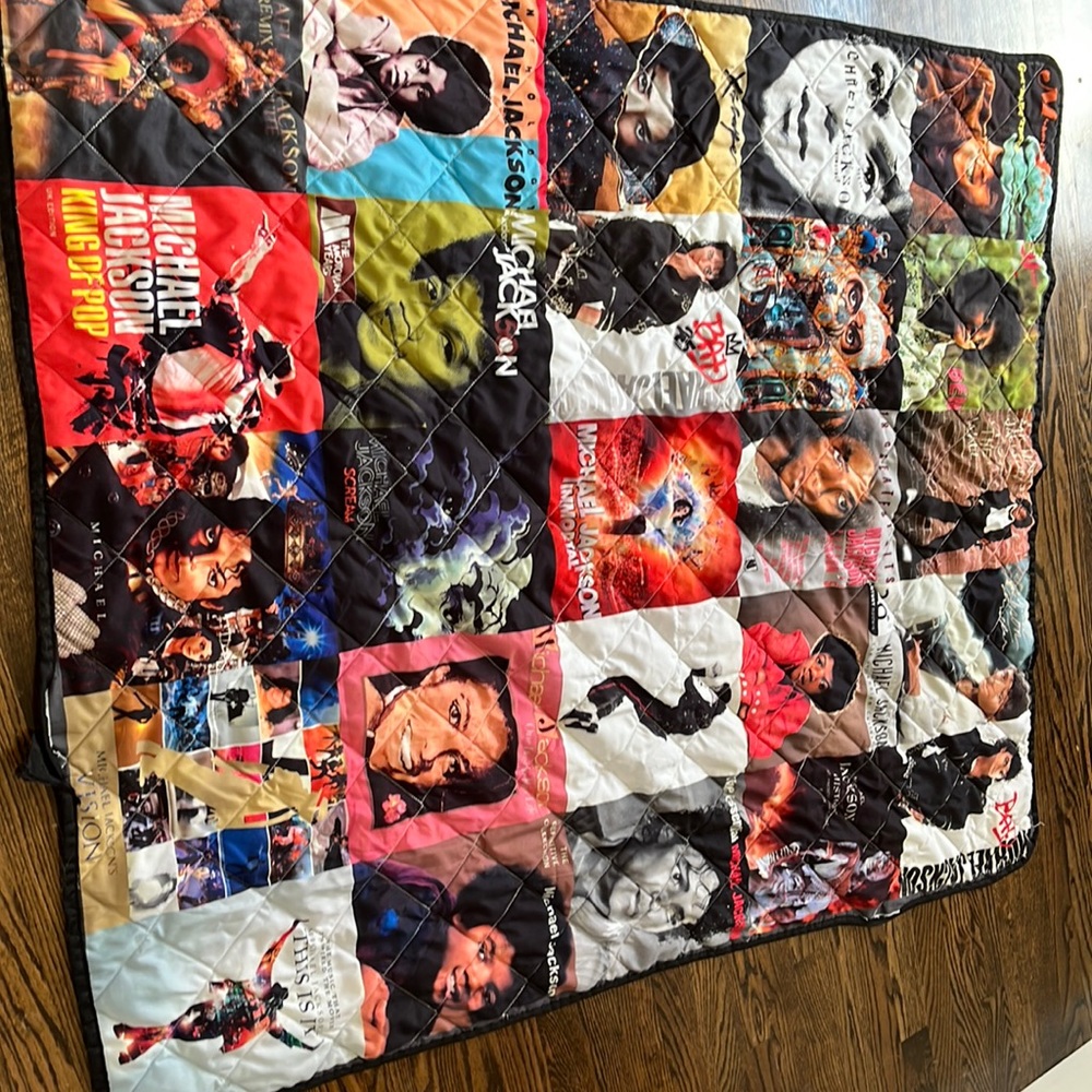 Micheal Jackson albums quilt